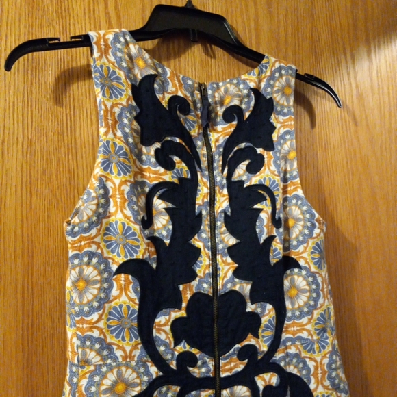 Vanessa virginia Anthropologie Sleeveless Dress womens Sz 6 35long 16 Armpit - Picture 3 of 4